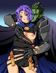  armor beast_boy_(dc) beastboy breasts dc_comics galactic_overlord green raven raven_(dc) suit teen_titans torn_clothes 