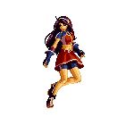  1girl animated animated_gif asamiya_athena bike_shorts cyclops king_of_fighters kuromaru_(mugen) lowres m.u.g.e.n miniskirt one-eyed pixel_art rape simple_background skirt tentacle transparent_background uncensored 