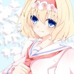  alice_margatroid bad_id bad_pixiv_id blonde_hair blue_eyes hairband nanase_nao short_hair solo touhou 