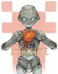  heart no_humans original robot robot_joints solo tko_(kkk66) 