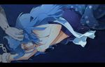  blue_hair fishman_island fukaboshi handcuffed male_focus merman monster_boy one_piece prince solo_focus 