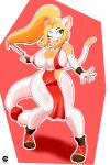 absurd_res anthro breasts cosplay cranebear fatal_fury female hi_res jessica_young_melis mai_shiranui pinup pose snk solo the_king_of_fighters