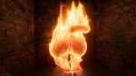 16:9 3d_(artwork) 5_toes angrydraconequus anus baldur&#039;s_gate baldur&#039;s_gate_3 biped blender_(software) burning butt christmas digital_media_(artwork) feet female fire fireplace genitals hi_res holidays humanoid inside karlach_(baldur&#039;s_gate) kneeling nude pussy solo tail through_wall tiefling toes widescreen yule_log