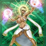  1girl abdominal_hair areolae armpit_hair bare_shoulders blonde_hair blush breasts duel_monster ero_doll female happy_trail huge_breasts jewelry legs lightsworn looking_at_viewer lumina_lightsworn_summoner magic magic_circle naughty_face nipples one_breast_out piercing pubic_hair pubic_hair_peek short_hair solo underwear wide_hips yu-gi-oh! yuu-gi-ou_duel_monsters 