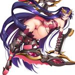  anus armor ass heels lucknight megane nopan pussy sword thighhighs uncensored 