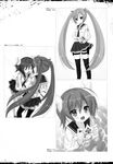  hidan_no_aria hidan_no_aria_aa kanzaki_h_aria kobuichi mamiya_akari monochrome seifuku tagme thighhighs wet wet_clothes 