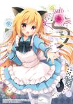  alice alice_in_wonderland animal_ears dress heels hisama_kumako moco_chouchou nekomimi pantyhose tagme tail 