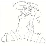 abdominal_bulge animated anthro beamerbruh bouncing_breasts breasts bulge cat_witch_(smekbo) clothing felid feline female hand_behind_head hat headgear headwear kneeling mammal one_eye_closed penetration sex solo spread_legs spreading tentacle_sex tentacles vaginal vaginal_penetration witch_hat