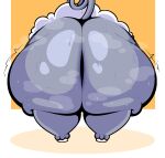 2024 alternate_version_at_source big_butt blush bodily_fluids butt cellulite curled_tail ekkokenight fat_rolls female feral generation_4_pokemon grey_body hi_res huge_butt huge_hips hyper hyper_butt musk musk_clouds nintendo nude overweight overweight_female overweight_feral pokemon pokemon_(species) purugly rear_view simple_background sweat sweaty_butt tail tan_body thick_thighs whiskers wide_hips