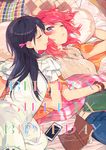  dress karuha love_live! nishikino_maki prism*pink sheets yazawa_nico yuri 