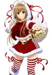  amagi_brilliant_park christmas sento_isuzu thighhighs transparent_png vector_trace 