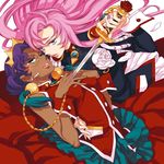  breast_hold himemiya_anthy hoshino_lily megane revolutionary_girl_utena sword tenjou_utena 