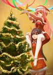  akemi_homura blackrabbitsoul christmas mahou_shoujo_madoka_magica pantyhose thighhighs ultimate_madoka 