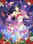  christmas cleavage dress lynn_minmay macross syrinxwell311 the_super_dimension_fortress_macross 