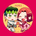  chibi dress jojo&#039;s_bizarre_adventure kishibe_rohan rin2010 sugimoto_reimi 