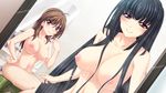  game_cg mikoshi_matsuri minato_carnival naked nipples tsujidou-san_no_jun&#039;ai_road wallpaper wet 