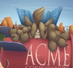  acme anthro blueprint brown_body brown_fur butt canid canine canis coyote digital_media_(artwork) feet fur kaomoroart looney_tunes male mammal multicolored_body multicolored_fur raised_tail rear_view rocket solo tail tan_body tan_fur two_tone_body two_tone_fur warner_brothers wile_e._coyote 