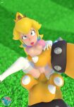  anal anal_fingering bodily_fluids bowser duo female fingering genital_fluids hi_res holding_character human humanoid koopa large_penetration male male/female mammal mario_bros nintendo penetration polyvandalism princess_peach scalie size_difference vaginal_fluids 
