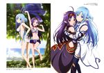  ass asuna_(sword_art_online) bikini cleavage feet konno_yuuki nakamura_naoto pointy_ears swimsuits sword_art_online tanabe_kenji thighhighs 