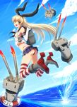  ass eri_(resia) heels kantai_collection rensouhou-chan shimakaze_(kancolle) thighhighs thong 