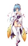  baseson breast_hold chouun cleavage katagiri_hinata koihime_musou no_bra nopan thighhighs 