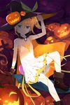  akitaka cleavage dress edna halloween tales_of tales_of_zestiria witch 