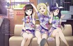  dress fujii_tomoyuki kurosawa_dia love_live!_sunshine!! matsuura_kanan ohara_mari 