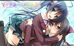  angenehm_platz_-kleiner_garten_sie_erstellen- hexenhaus kamiizumi_yuuna kurusu_rio seifuku sorai_shinya thighhighs trap wallpaper 