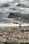  3d attack_ship_(eve_online) battlecruiser_(eve_online) building capital_ship_(eve_online) carrier carrier_(eve_online) city cloud combat_ship_(eve_online) day eiffel_tower eve_online fleet flying france frigate_(eve_online) glowing hel_(eve_online) highres hurricane_(eve_online) minmatar_republic_(eve_online) nidhoggur_(eve_online) no_humans outdoors overcast paris photorealistic ragnarok_(eve_online) real_life realistic rifter_(eve_online) scenery science_fiction sky spacecraft super_capital_ship_(eve_online) supercarrier_(eve_online) support_ship_(eve_online) thrasher_(eve_online) thrusters titan_(eve_online) tower tree 