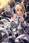  armor dress fate/stay_night fate/unlimited_codes possible_duplicate saber saber_lily sakimichan sword 