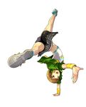  bike_shorts megaten open_shirt persona persona_4 persona_4:_dancing_all_night satonaka_chie transparent_png 