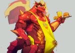 abs absurd_res anthro apron apron_only bakugan_(2023) bakugan_(series) balls big_penis bodily_fluids bulge burger clothing container cum cum_in_clothing cum_in_food cum_string cum_through_clothing cup dendryte_axxon drago_(bakugan) dragon dragonoid_(bakugan) erection european_mythology food fries genital_fluids genitals hi_res humanoid_genitalia humanoid_penis male manly muscular muscular_anthro muscular_male mythological_creature mythological_scalie mythology pecs penis red_body red_scales scales scalie serving_tray solo spikes spin_master tail tenting western_dragon wet wet_clothing winged_dragon