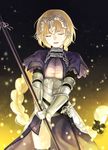  armor dress fate/apocrypha fate/grand_order fate/stay_night koka_(kkkok__a) ruler_(fate/apocrypha) weapon 