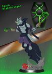 abs absurd_res anthro arthropod beetle c&#039;tan canid canine canis death_(puss_in_boots) dreamworks dung_beetle fly_(disambiguation) glowing glowing_eyes hi_res insect male mammal monster muscular necron nightbringer puss_in_boots_(dreamworks) sacred_scarab scarabaeid seinki sickle solo teeth wolf
