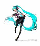  hatsune_miku headphones heels megaten pantyhose persona soejima_shigenori 