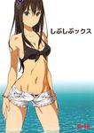  bikini cleavage sandworks shibuya_rin swimsuits tagme the_idolm@ster the_idolm@ster_cinderella_girls wet 