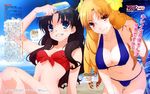  bikini cleavage erect_nipples fate/kaleid_liner_prisma_illya fate/stay_night luviagelita_edelfelt swimsuits toosaka_rin ushijima_nozomi 