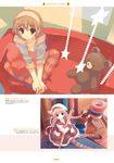  cleavage open_shirt pantyhose santa_matsuri seifuku tagme 