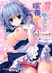  breasts cameltoe izayoi_sakuya kino kinokonomi maid nipples no_bra open_shirt pantsu skirt_lift string_panties thighhighs touhou 