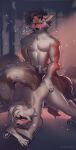  2024 4_toes 5_fingers absurd_res ambiguous_penetration anthro anthro_on_anthro anthro_penetrated anthro_penetrating anthro_penetrating_anthro ass_up big_breasts black_hair blush bodily_fluids breasts butt butt_grab canid canine canis cum cum_inside digital_drawing_(artwork) digital_media_(artwork) duo english_text eyewear eyewear_only feet female female_penetrated fingers first_person_view fur genital_fluids glasses glasses_only grey_body grey_fur grey_hair gym hair hand_on_butt hi_res hindpaw jack-jackal_(character) jackal looking_pleasured male male/female male_penetrating male_penetrating_female male_pov mammal markings nude nude_anthro nude_female nude_male paws penetration penile penile_penetration procyonid raccoon ring_(marking) ringed_tail robin_raccoon sex smile sound_effects striped_markings striped_tail stripes tail tail_markings text tlt_echelon toes wearing_glasses 