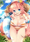  bikini cleavage million_arthur_irakon_natsu rotte swimsuits 