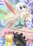  ass dress eiyuu pantsu pantyhose pointy_ears wings 