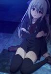  ilia seifuku tagme thighhighs trinity_seven 