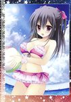  ame_zaiku bikini cleavage shiramori_yuse swimsuits underboob 