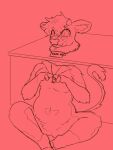 3:4 animate_inanimate anthro begging bovid bovine breasts cattle clothing costume digital_media_(artwork) female freckles fursuit fursuit_head hi_res horn kawattame living_clothing living_costume living_fursuit mammal monochrome moony_(kawattame) simple_background smile solo tail text thick_thighs tongue tongue_out unzipped zipper