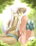  animal_ears kamisama_hajimemashita kimono momozono_nanami tagme tomoe_(kamisama_hajimemashita) 