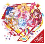  aikatsu! disc_cover dress heels hoshimiya_ichigo kiriya_aoi shibuki_ran 