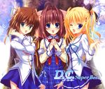  asakura_nemu asakura_otome da_capo da_capo_(series) da_capo_ii da_capo_iii disc_cover kayura_yuka morizono_ricca seifuku tanihara_natsuki 