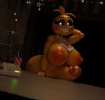  ass breasts chica feversfm five_nights_at_freddy&#039;s fnaf futanari huge_ass huge_breasts huge_penis non-web_source penis toy_chica 