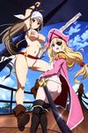  amagi_brilliant_park ass eyepatch gun latifah_fleuranza nakahara_kouhei naked_cape nipples photoshop pirate pussy sento_isuzu sword thighhighs uncensored 